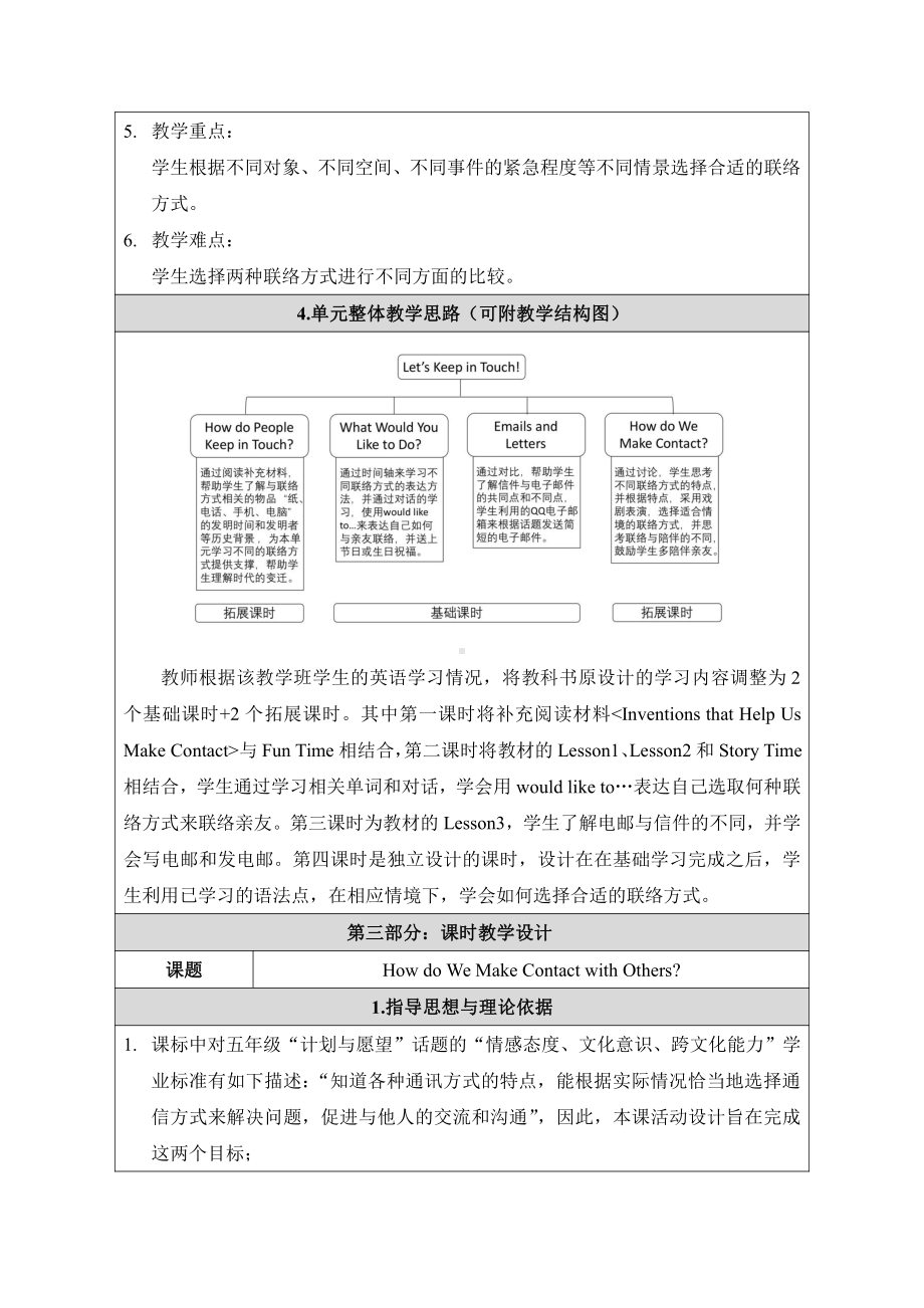 人教版（新起点）五年级下册Unit 3 Making Contact-Lesson 3-教案、教学设计-公开课-(配套课件编号：42e26).doc_第3页