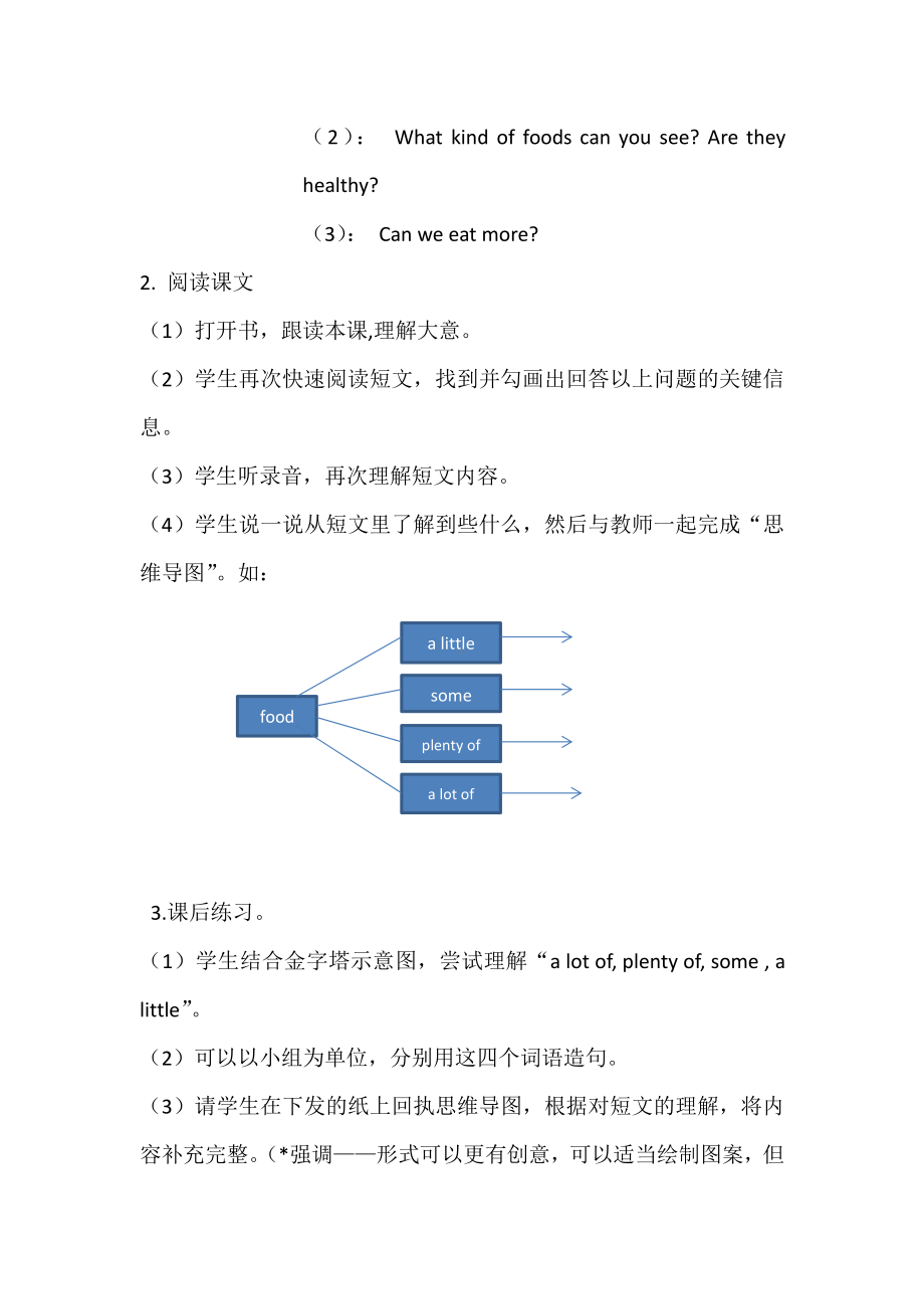 人教版（新起点）五年级下册Unit 1 Keeping Healthy-Fun Time-教案、教学设计--(配套课件编号：4017b).docx_第3页