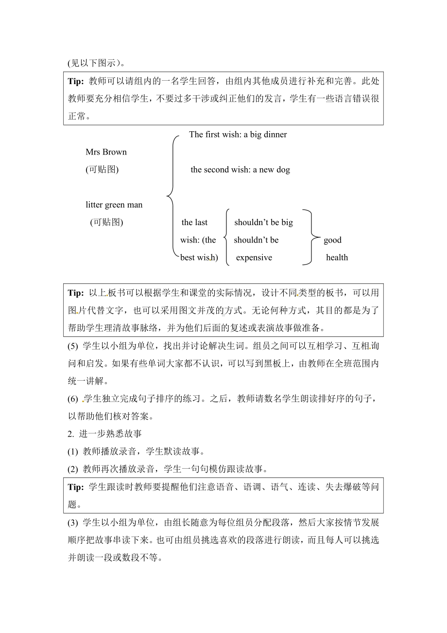 人教版（新起点）五年级下册Unit 1 Keeping Healthy-Lesson 3-教案、教学设计--(配套课件编号：c00c2).docx_第2页