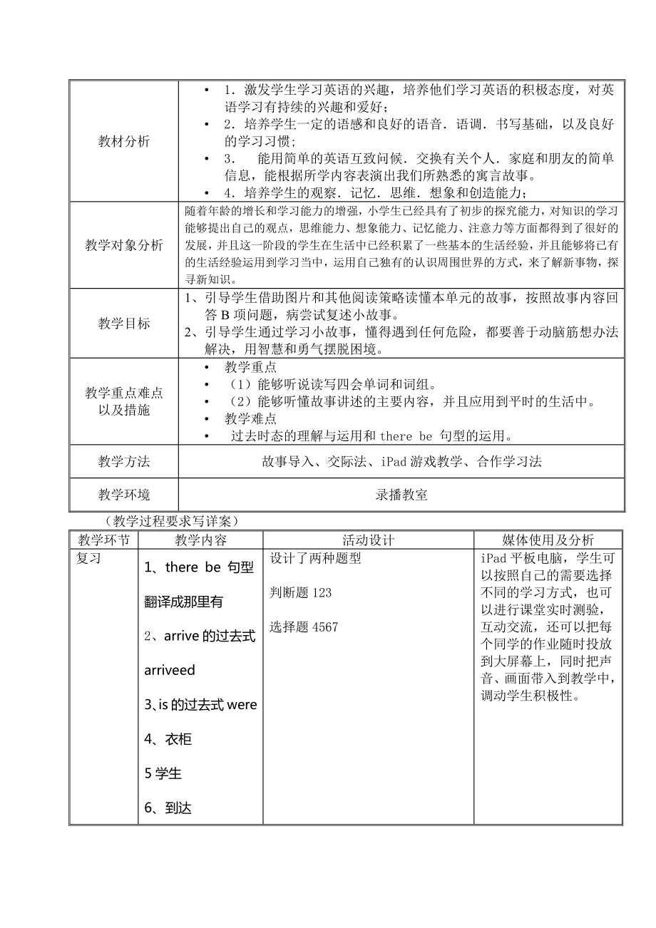 人教版（新起点）六下英语Unit 1 Visiting Canada-Story Time-教案、教学设计--(配套课件编号：10a45).docx_第1页