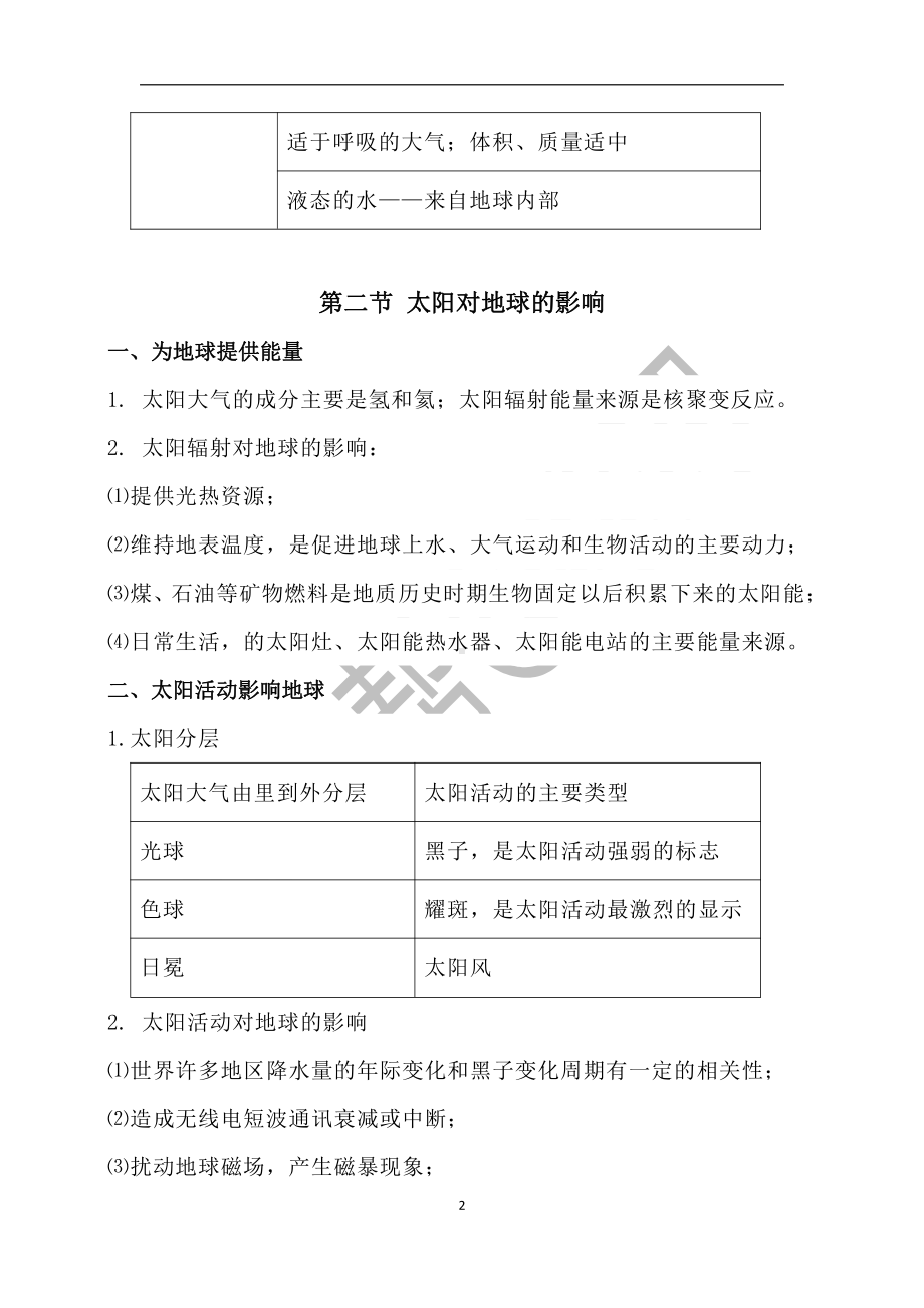 高中地理必修一、二、三知识点总结.pdf_第2页