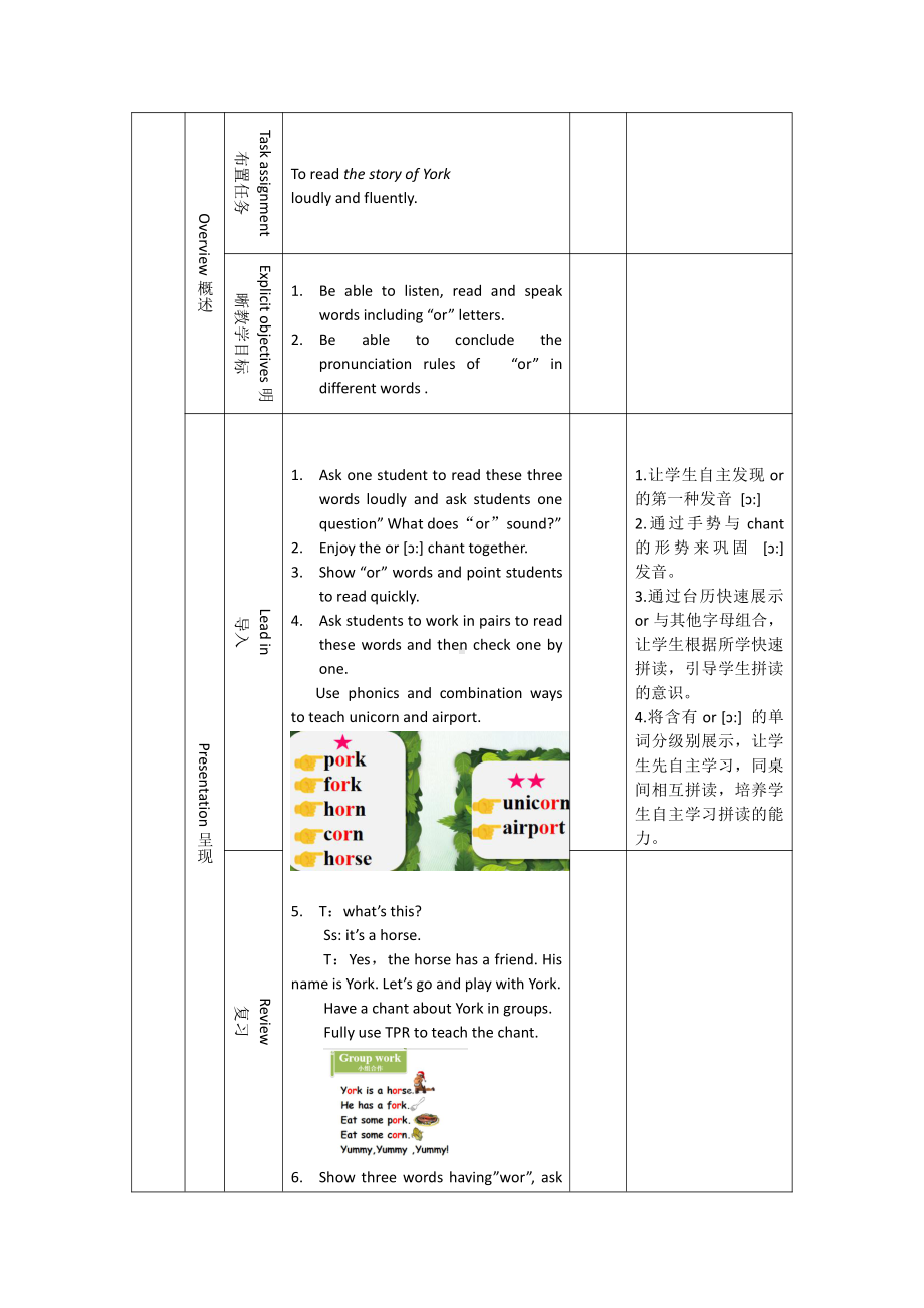 人教精通版四下Unit 1 Welcome to my new home!-Lesson 4-教案、教学设计-公开课-(配套课件编号：a0a1a).doc_第2页