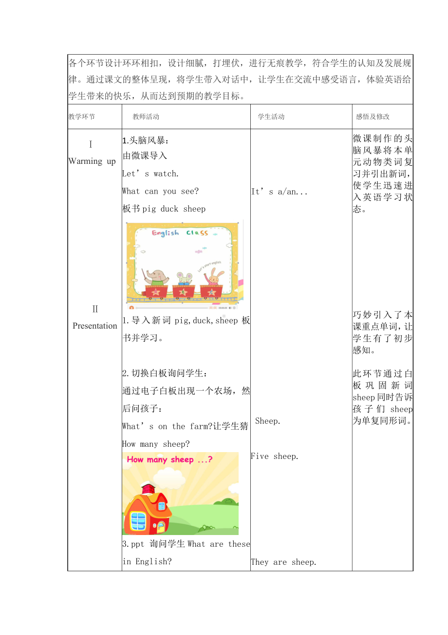 人教精通版四下Unit 6 Would you like to take a trip -Lesson 35-教案、教学设计-省级优课-(配套课件编号：b1df7).doc_第2页