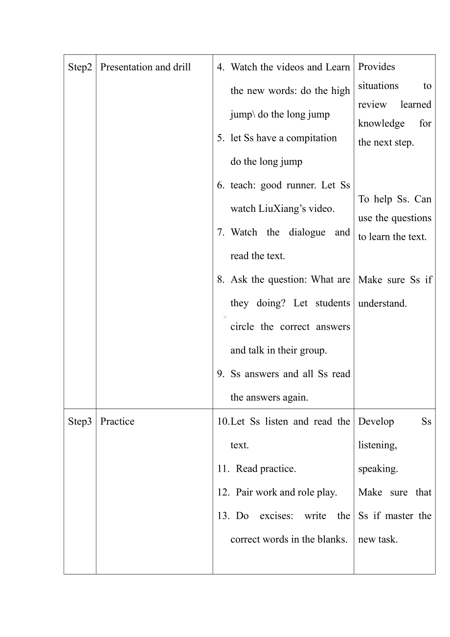 人教精通版五年级下册英语Unit 6 We are watching the games.-Lesson 35-教案、教学设计-公开课-(配套课件编号：d0a11).doc_第2页