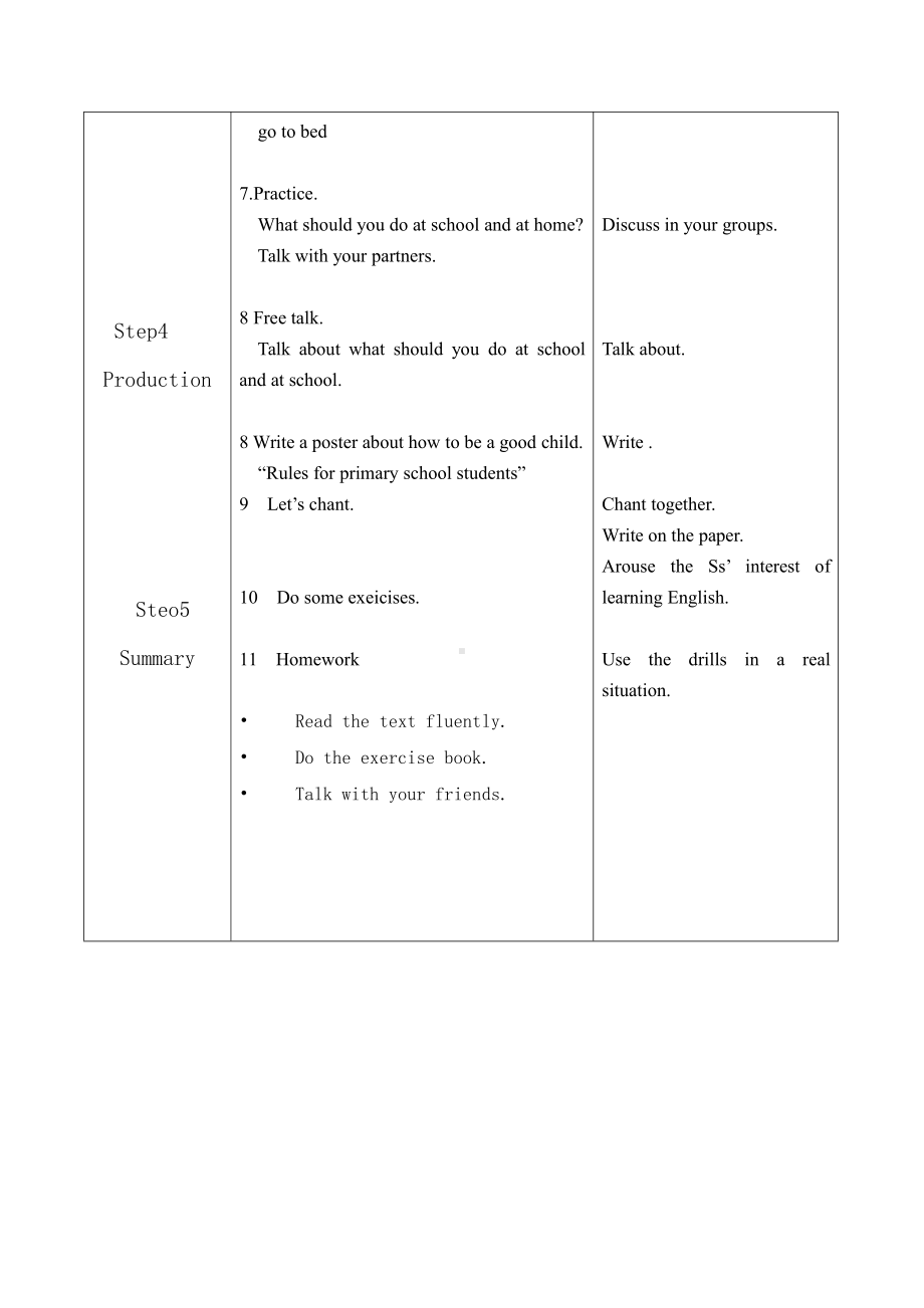 人教精通版五年级下册英语Unit 3 We should obey the rules.-Lesson 16-教案、教学设计-市级优课-(配套课件编号：50014).doc_第3页