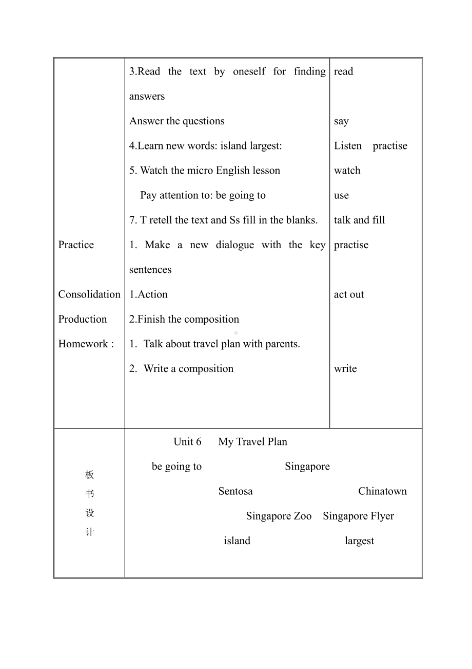 人教精通版六年级下册Unit 6 General Revision 3-Task 1-2-教案、教学设计-公开课-(配套课件编号：d054a).doc_第2页