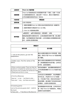 人教精通版六年级下册Unit 4 General Revision 1-Task 5-6-教案、教学设计-公开课-(配套课件编号：4062f).docx