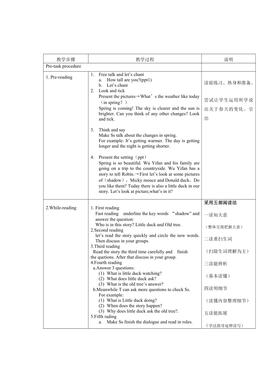 人教pep版六年级下册英语Unit 1 How tall are you -Part B-教案、教学设计-市级优课-(配套课件编号：709a9).doc_第2页