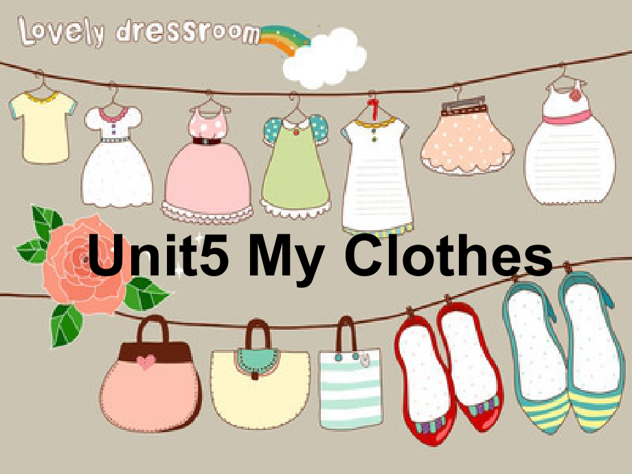 人教PEP版四年级下册Unit 5My clothes-Part B-ppt课件-(含教案+视频)-市级优课-(编号：511e6).zip