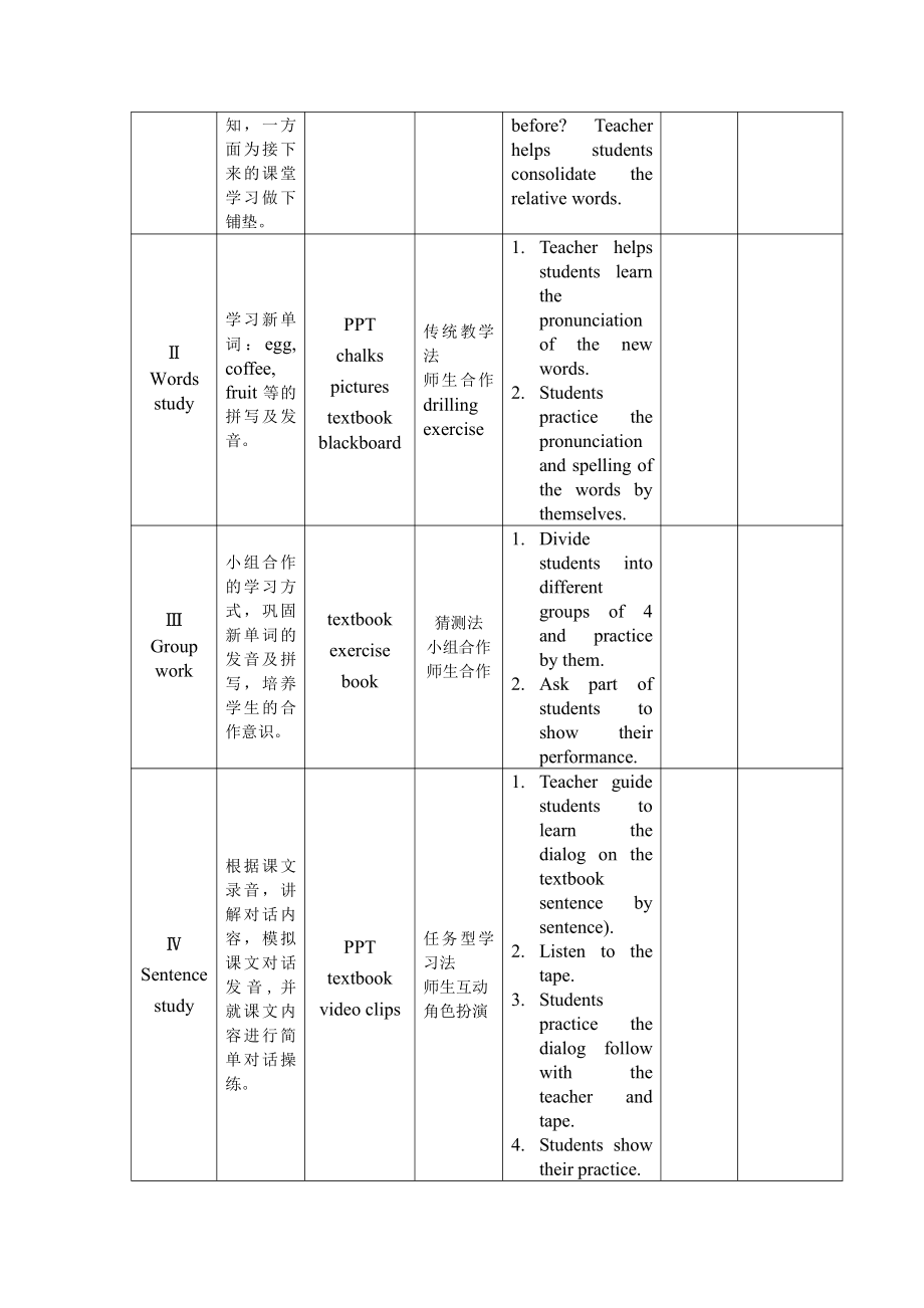 人教精通版三下Unit 4 Do you like candy -Lesson 21-教案、教学设计-公开课-(配套课件编号：d03b2).docx_第2页