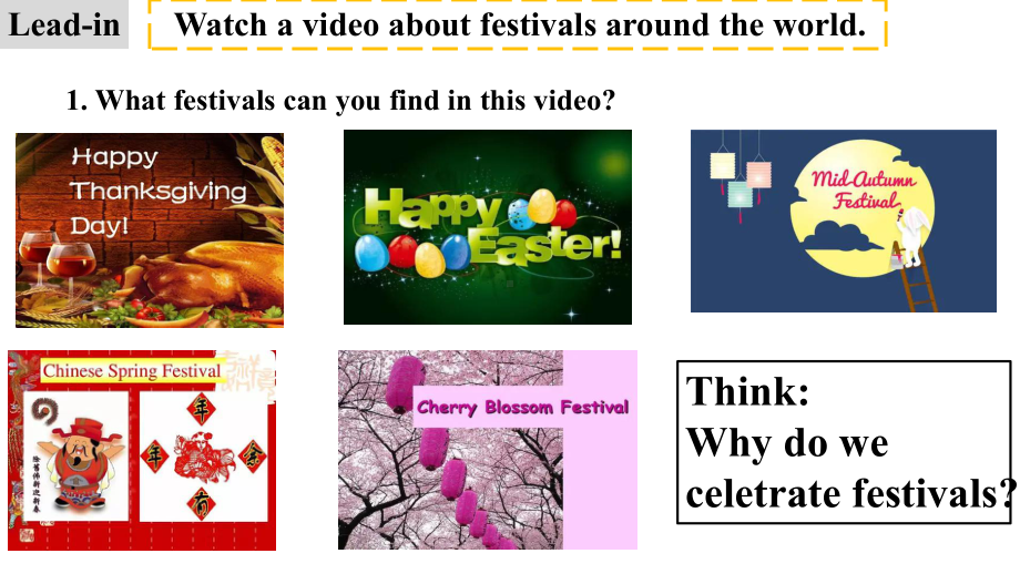 2019新人教版 高中英语 必修第三册Unit1 festivals&celebrations Reading and thinking() ppt课件.pptx_第3页