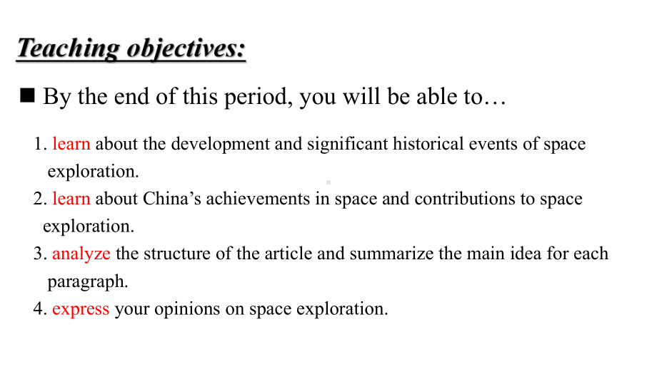 2019新人教版 高中英语 必修第三册Unit 4 Space Exploration Period 2 01 Reading and Thinking ppt课件.pptx_第2页