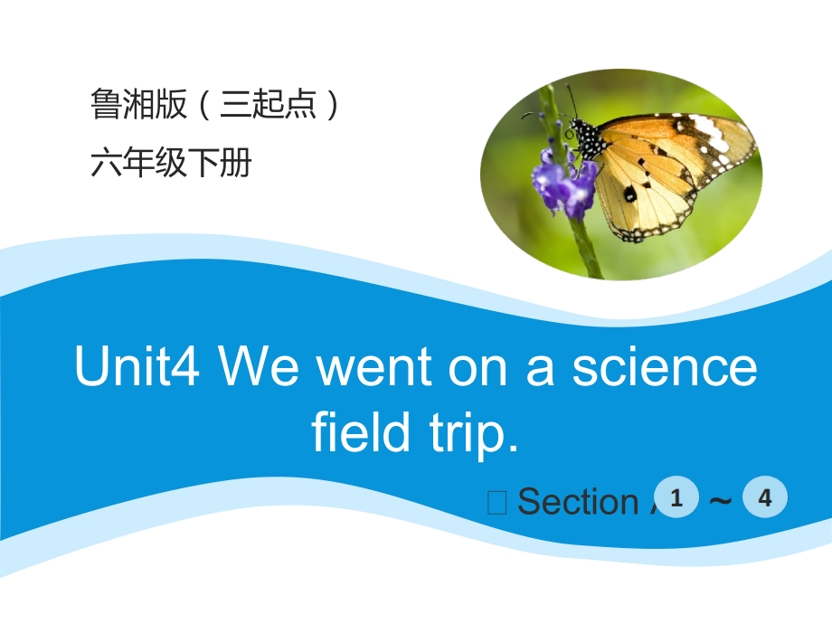 湘鲁版六年级下册Unit 4 We went on a scince field trip.-Section A-ppt课件-(含教案+素材)--(编号：01519).zip