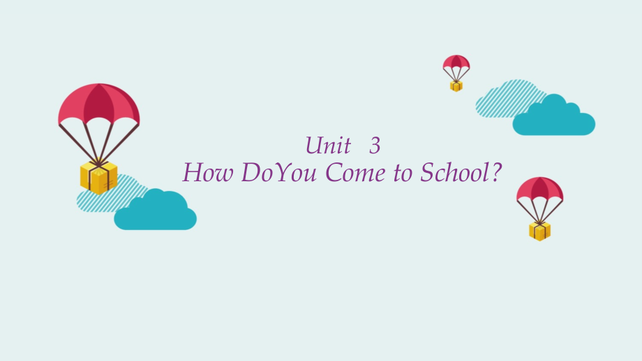 陕旅版三年级下册英语Unit 3 How do you come to school -Part B-ppt课件-(含教案+视频)-公开课-(编号：00fd1).zip