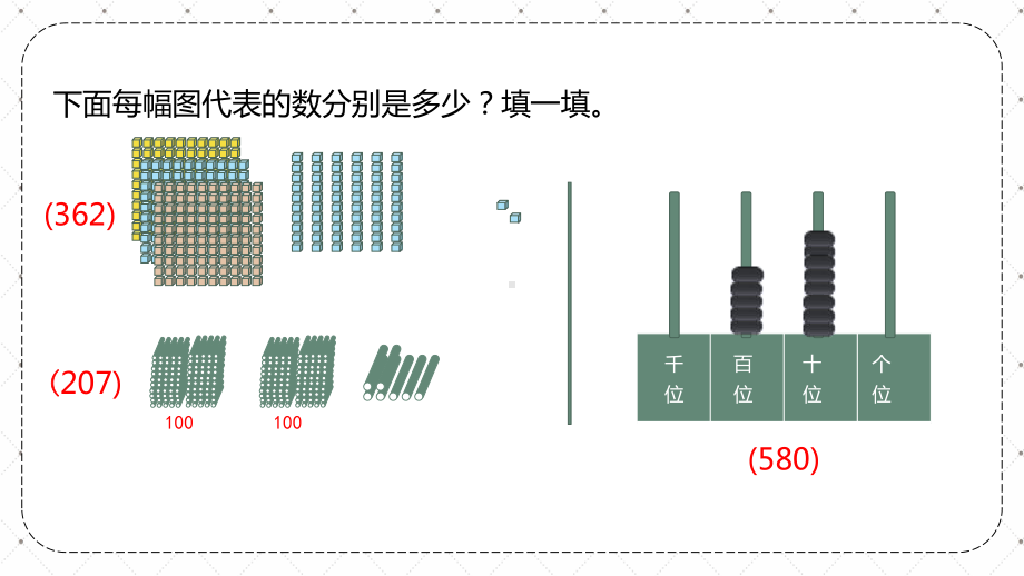 小学二年级数学下册《1000以内数的认识》课件PPT模板（部编版）.pptx_第3页