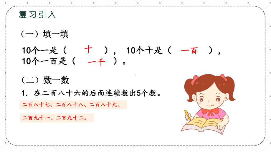 小学二年级数学下册《1000以内数的读写法》课件PPT模板（部编版）.pptx_第3页