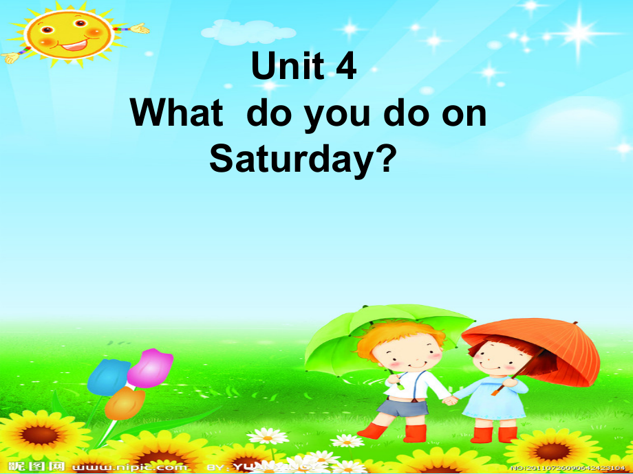 陕旅版四年级下册英语Unit 4 What do you do on Saturday -Part C-ppt课件-(含教案)--(编号：f08f6).zip