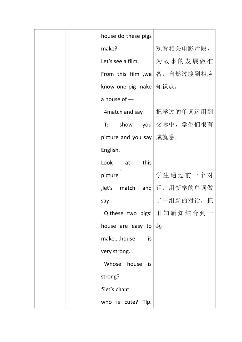 沪教版三下-Module 4 Things we enjoy-12 Three little pigs-教案、教学设计-公开课-(配套课件编号：f154b).doc_第3页