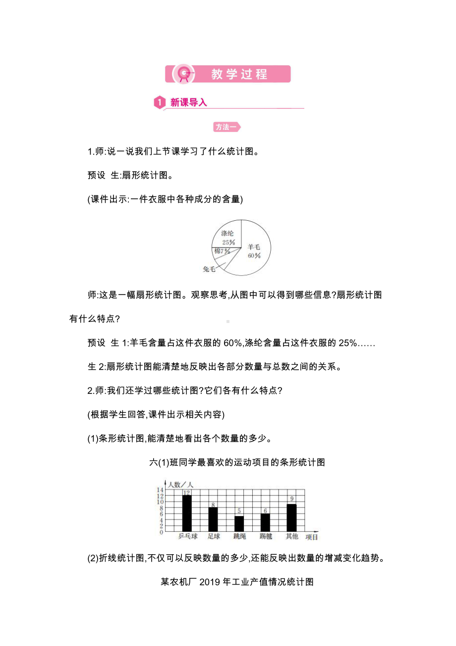 人教版数学6年级上册详细教案：第7单元选择合适的统计图.docx_第2页