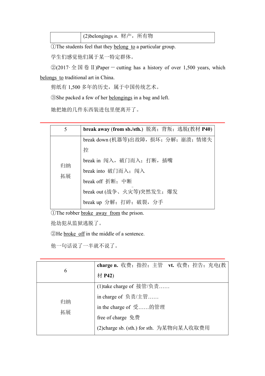 （新教材）人教版（2019）高中英语必修第二册（新教材）人教版（2019）高中英语必修第二册Unit4 History and traditions单元考点解析学案.doc_第3页