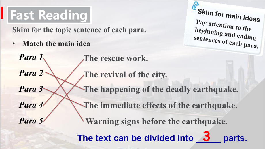 （新教材）人教版（2019）高中英语必修第一册Unit 4 Reading and Thinking ppt课件.pptx_第3页