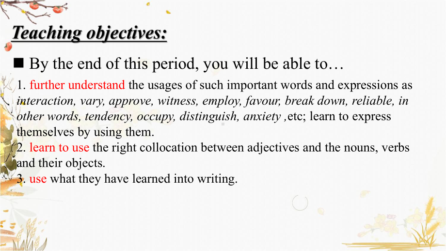 （新教材）人教版（2019）高中英语选择性必修第一册Unit 4 Period 5 Build up your vocabularyppt课件.pptx_第2页