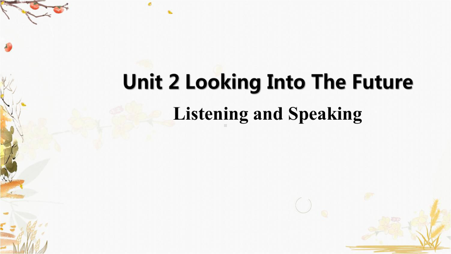 （新教材）人教版（2019）高中英语选择性必修第一册Unit 2 Period 3 Using language(Listening and Speaking)ppt课件.pptx_第1页