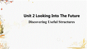 （新教材）人教版（2019）高中英语选择性必修第一册Unit 2 Period 2 Discovering Useful Structureppt课件.pptx