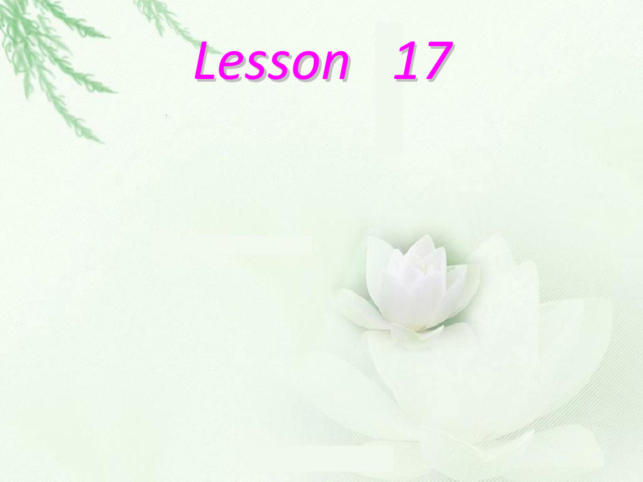 人教精通版三年级下册Unit 3 This is my father.-Lesson 17-ppt课件-(含教案+微课+视频+素材)-公开课-(编号：32791).zip