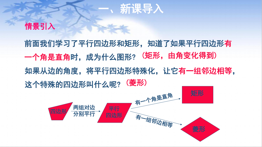 沪科版数学八年级（下册）19.3矩形、菱形、正方形 《菱形的性质》-课件.pptx_第2页