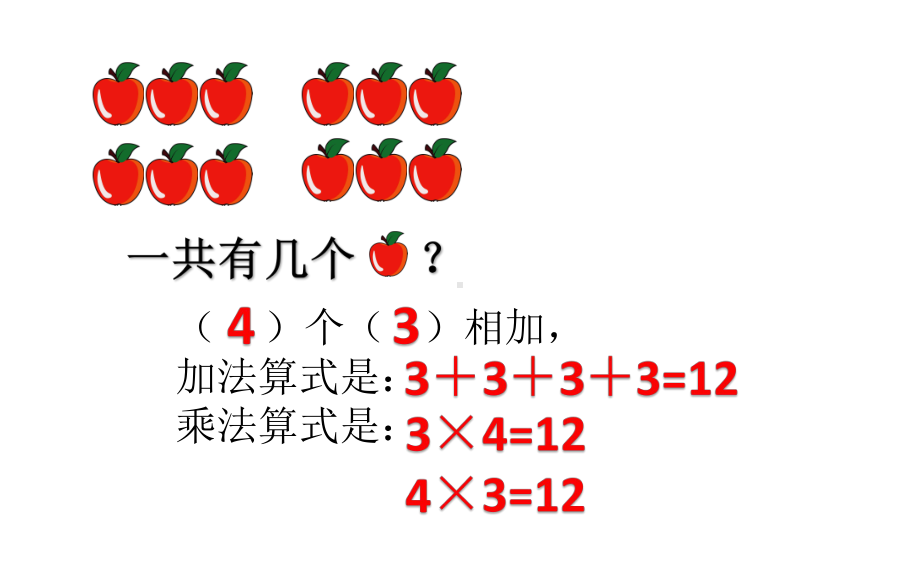 北师大版数学二年级上册-05五 2~5的乘法口诀-05小熊请客-课件01.pptx_第3页