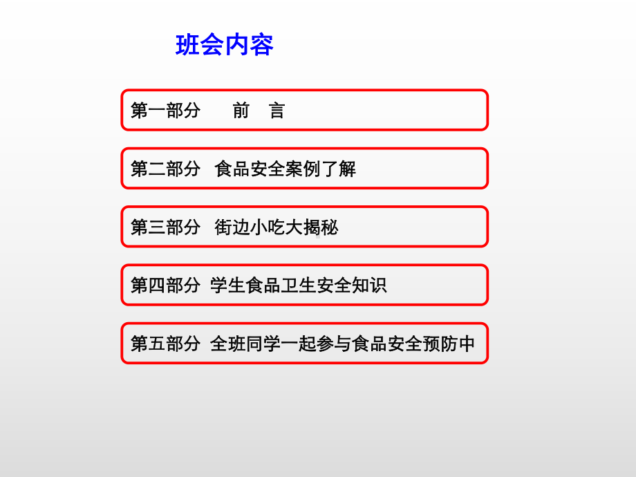 初中安全教育主题班会食品安全进校园主题班会ppt课件.pptx_第2页