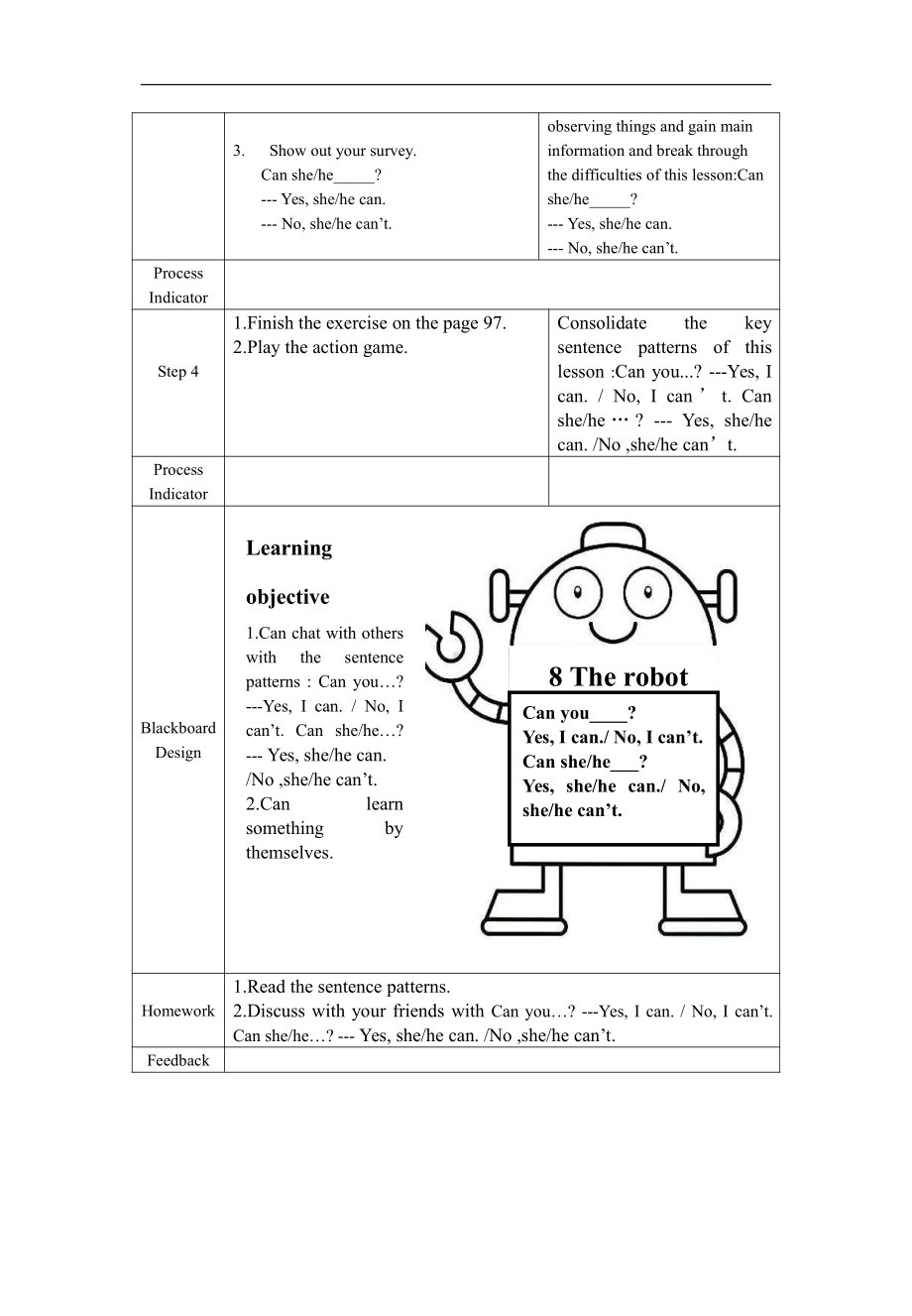 人教版（新起点）四年级下册Unit 4 Hobbies-Lesson 2-教案、教学设计--(配套课件编号：4019c).doc_第2页