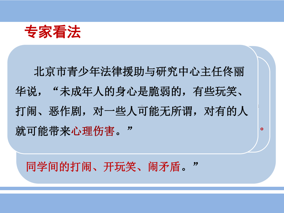 初中拒绝校园欺凌预防校园暴力主题班会远离校园欺凌ppt课件(02).pptx_第3页