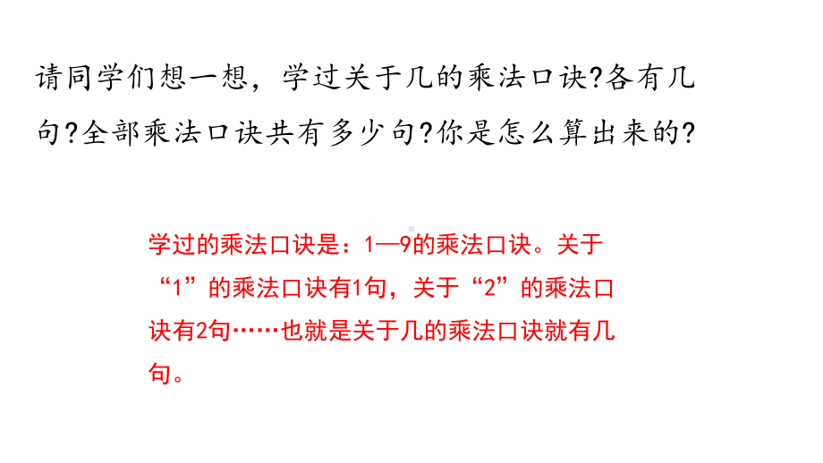 北师大版数学二年级上册-09八 6~9的乘法口诀-04做个乘法表-课件04.ppt_第3页