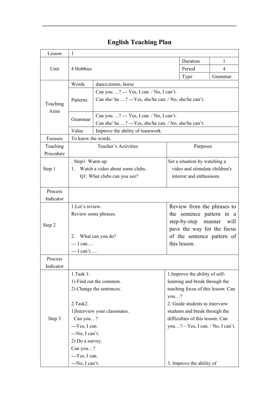 人教版（新起点）四年级下册Unit 4 Hobbies-Lesson 1-ppt课件-(含教案+视频+素材)--(编号：8013a).zip