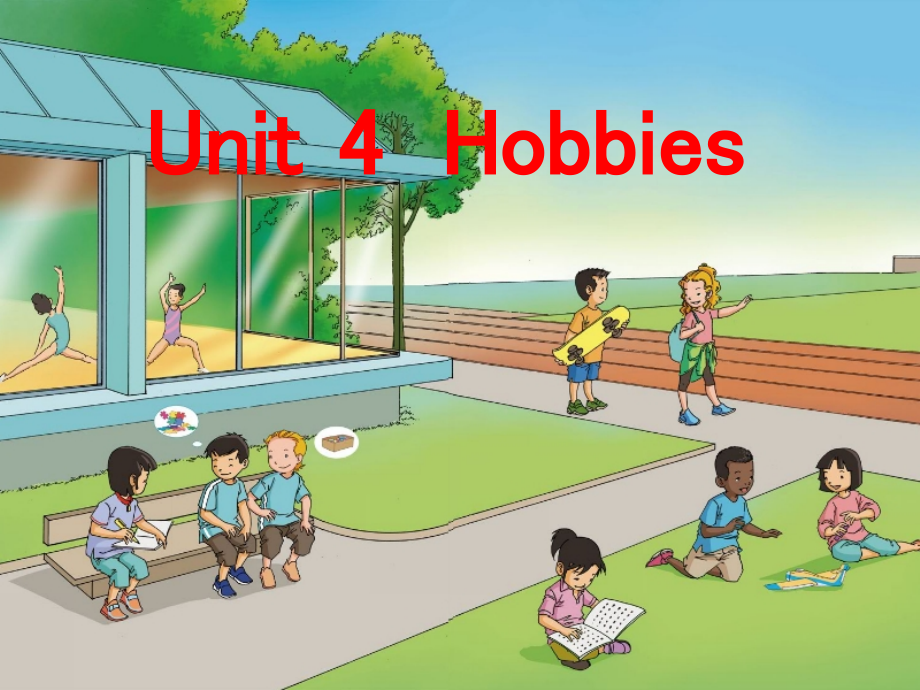 人教版（新起点）四年级下册Unit 4 Hobbies-Lesson 1-ppt课件-(含教案+视频+素材)-公开课-(编号：f18b9).zip