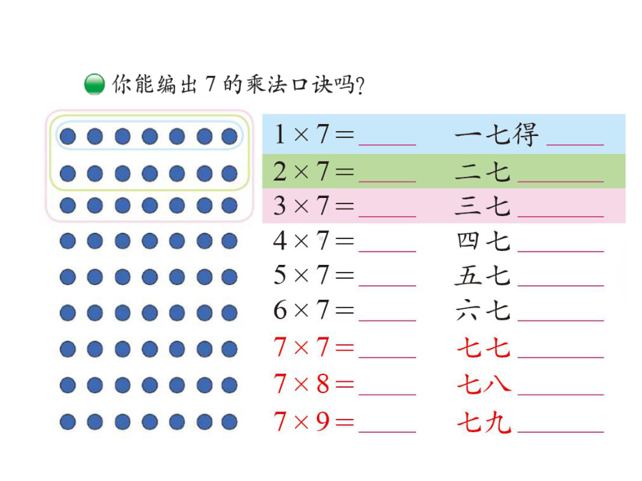 北师大版数学二年级上册-09八 6~9的乘法口诀-02一共有多少天-课件07.ppt_第3页