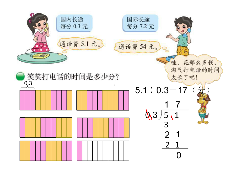 北师大版数学五年级上册-01一 小数除法-033 谁打电话的时间长-课件01.pptx_第2页