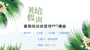 2021夏季培训班招生宣传ppt.pptx