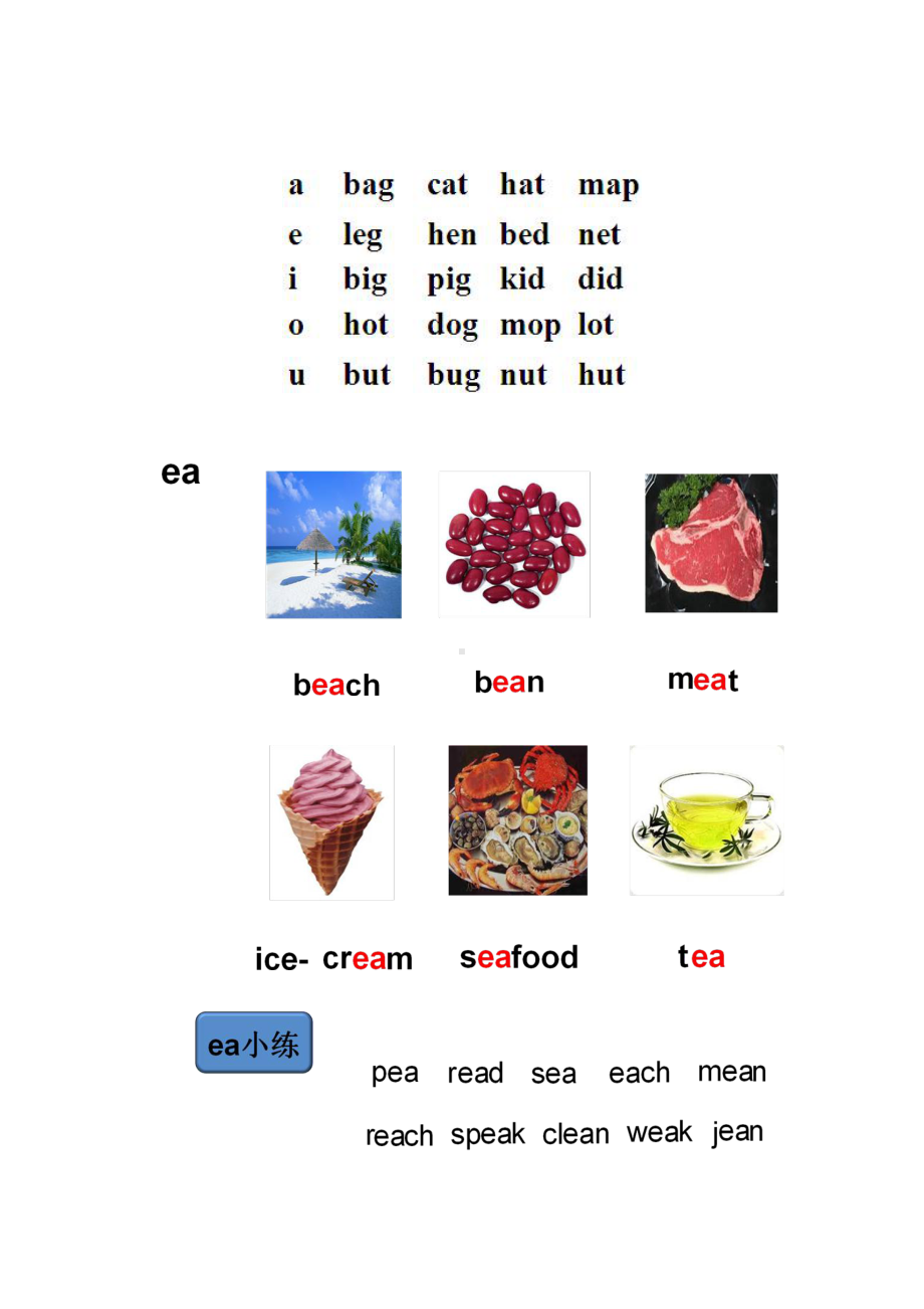 （英语自然拼读讲义）元音字母组合的学习(1).doc_第3页