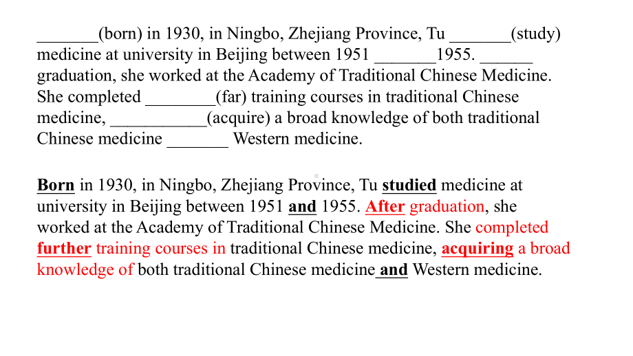 （2021新牛津译林版）高中英语必修三Unit 4 Scientists who changed the world Reading Ⅱ ppt课件.pptx_第3页