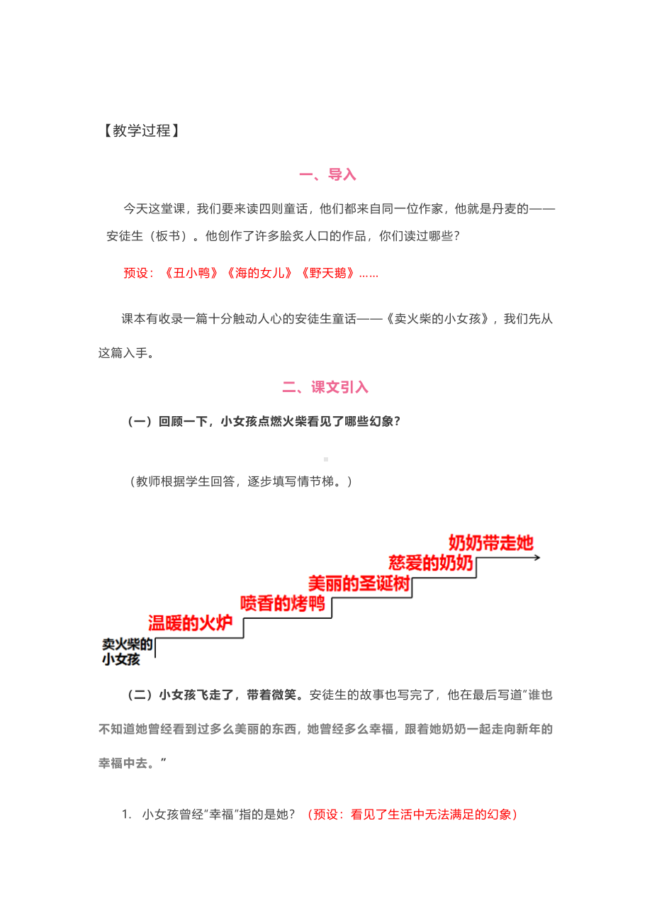 群文阅读教案：六年级《不同时期的安徒生》教学设计7页.pdf_第2页