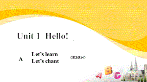 三年级英语上册课件：Unit 1 Hello! A Let’s learn人教PEP版 (3).pptx