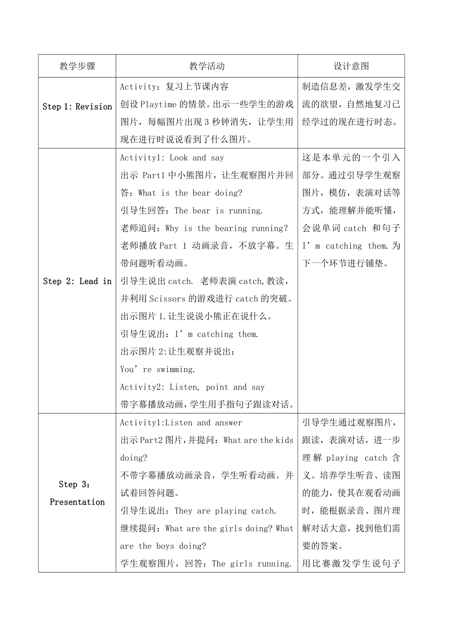 外研版（一起）二年级下册Module 5-Unit 2 What are the kids playing -教案、教学设计--(配套课件编号：a001a).doc_第2页