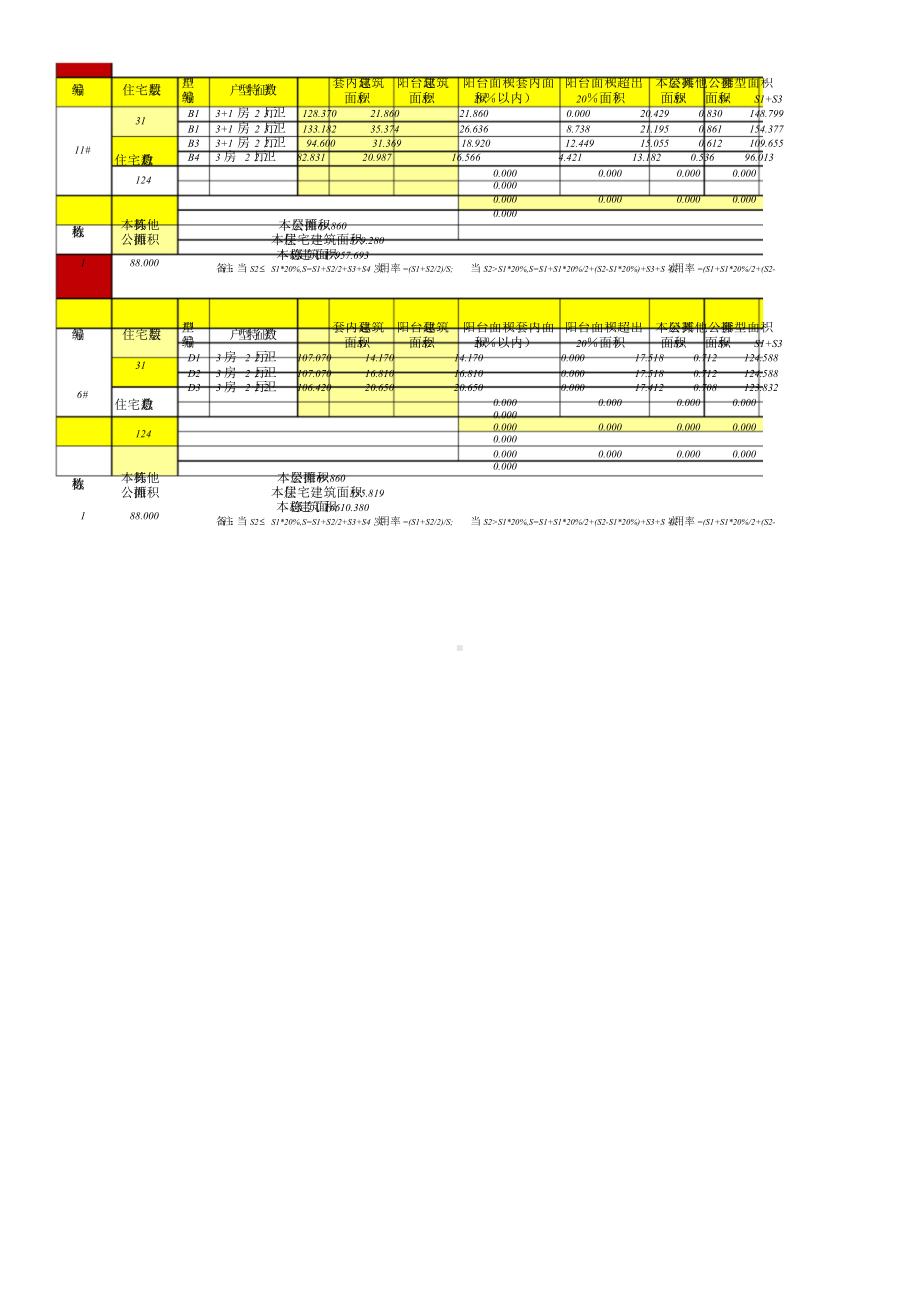 户型面积计算表(总指标).doc_第3页