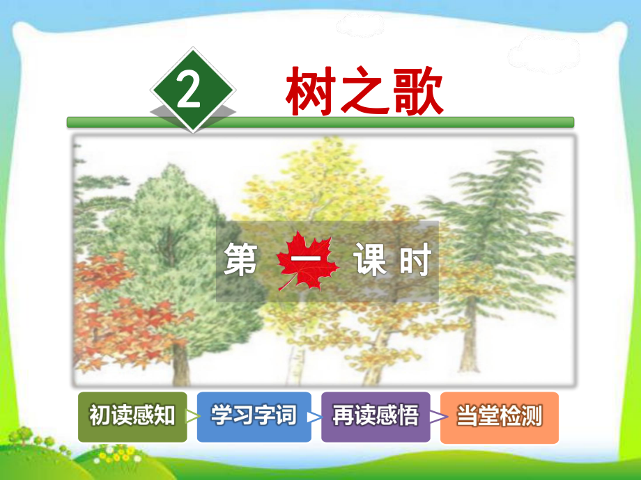 部编版二年级上册语文识字2.树之歌课件.ppt_第2页