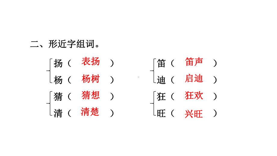 部编版三年级上册语文2、花的学校课后练习课件.ppt_第3页