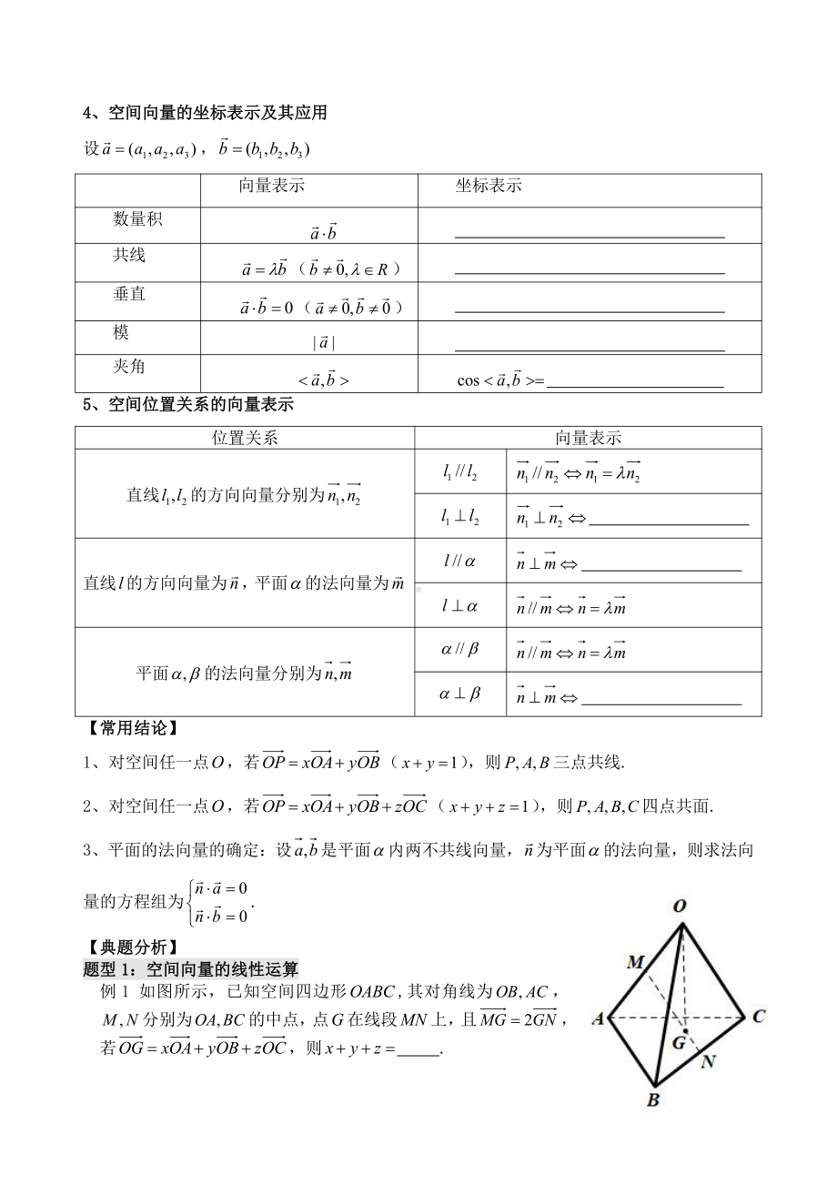 第46讲 空间向量的运算及应用.docx_第2页