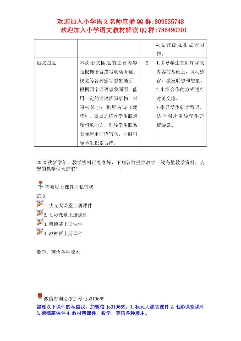 （部编(统编)版四年级上册语文）四年级上册第一单元教材分析.docx_第3页